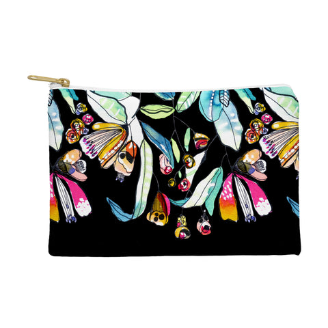 CayenaBlanca Spring WildFlowers Pouch
