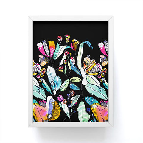 CayenaBlanca Spring WildFlowers Framed Mini Art Print