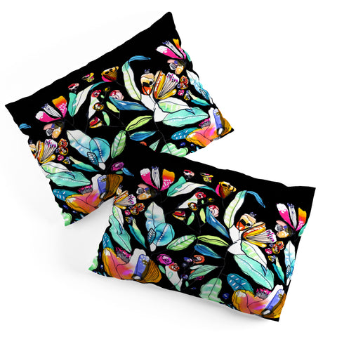 CayenaBlanca Spring WildFlowers Pillow Shams