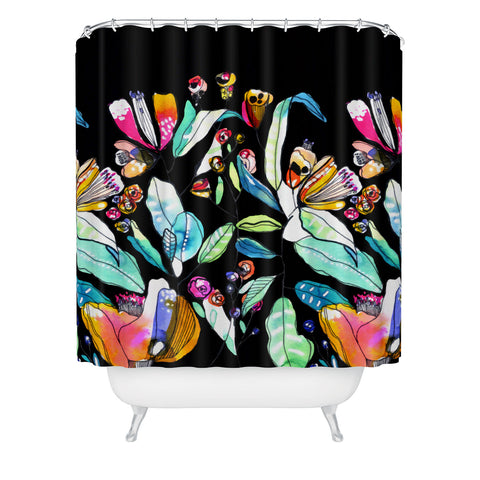 CayenaBlanca Spring WildFlowers Shower Curtain