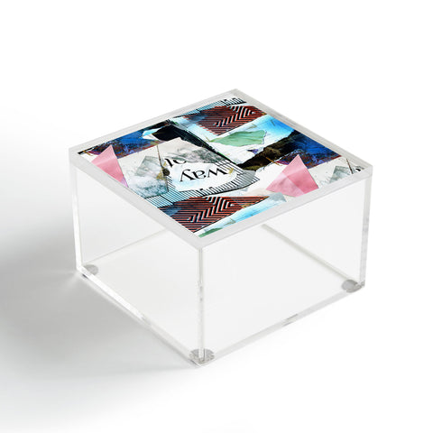 CayenaBlanca Street Collage Acrylic Box