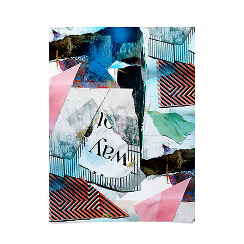 CayenaBlanca Street Collage Poster