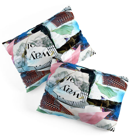 CayenaBlanca Street Collage Pillow Shams