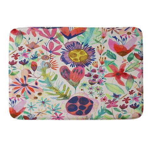 CayenaBlanca Summer Nights Memory Foam Bath Mat