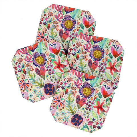 CayenaBlanca Summer Nights Coaster Set