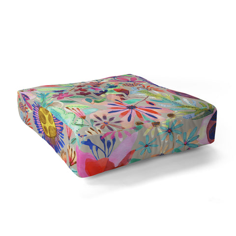 CayenaBlanca Summer Nights Floor Pillow Square