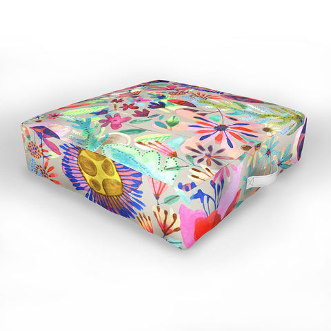 CayenaBlanca Summer Nights Outdoor Floor Cushion