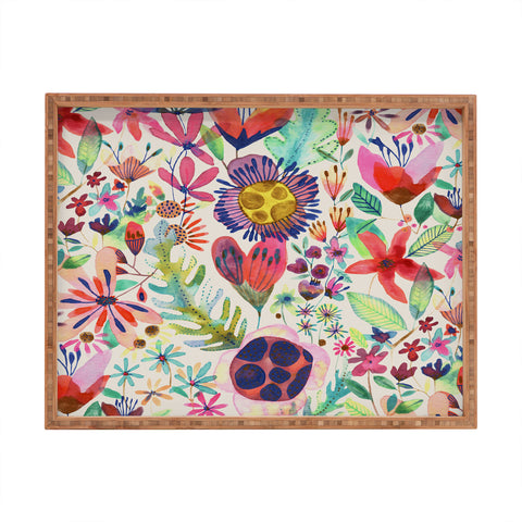 CayenaBlanca Summer Nights Rectangular Tray