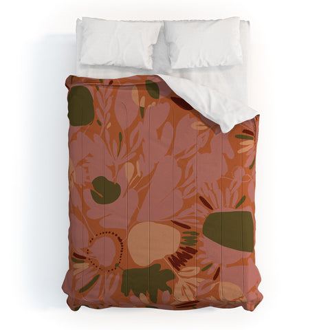 CayenaBlanca Sunrise shapes Comforter