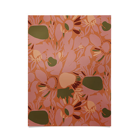 CayenaBlanca Sunrise shapes Poster