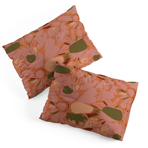 CayenaBlanca Sunrise shapes Pillow Shams