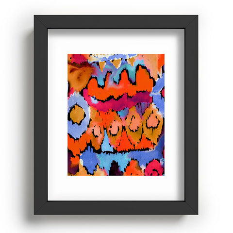 CayenaBlanca Sunset Ikat Recessed Framing Rectangle