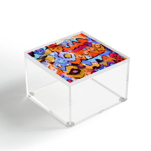 CayenaBlanca Sunset Ikat Acrylic Box