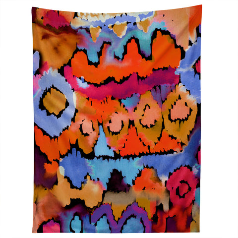 CayenaBlanca Sunset Ikat Tapestry
