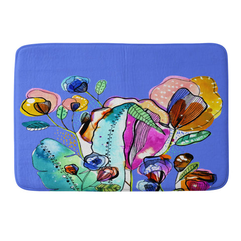 CayenaBlanca Surreal Garden Memory Foam Bath Mat