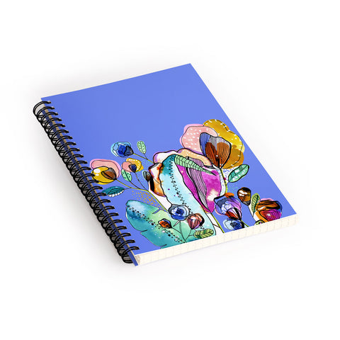 CayenaBlanca Surreal Garden Spiral Notebook