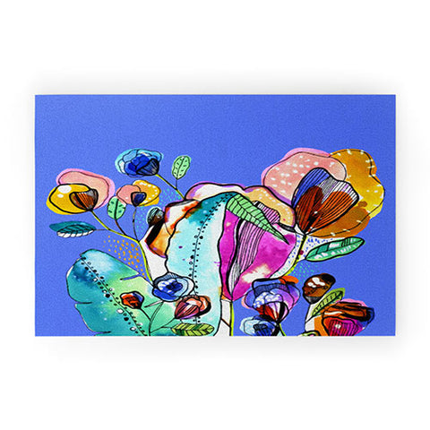 CayenaBlanca Surreal Garden Welcome Mat