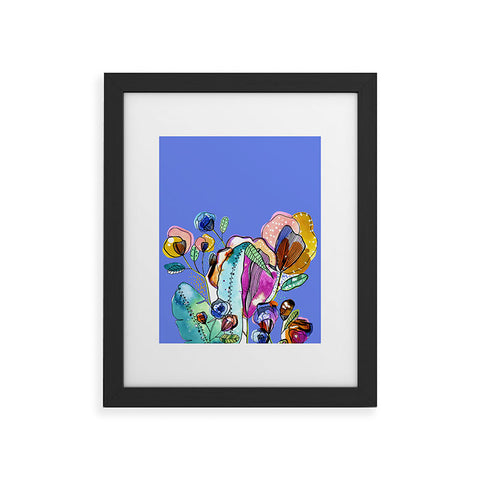 CayenaBlanca Surreal Garden Framed Art Print