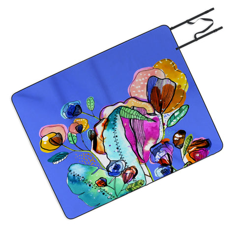 CayenaBlanca Surreal Garden Picnic Blanket