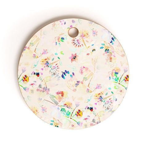 CayenaBlanca Transparencies Cutting Board Round