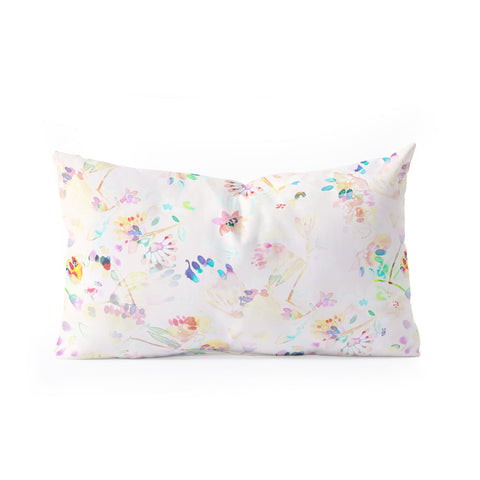 CayenaBlanca Transparencies Oblong Throw Pillow
