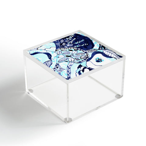 CayenaBlanca Tribal Texture Acrylic Box