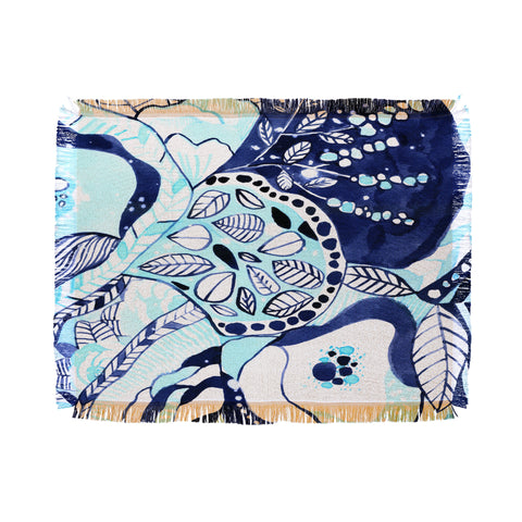 CayenaBlanca Tribal Texture Throw Blanket