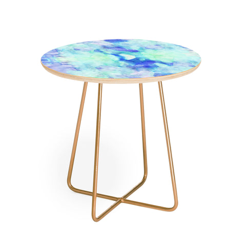 CayenaBlanca Water Clouds Round Side Table