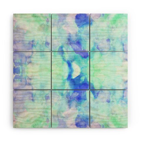 CayenaBlanca Water Clouds Wood Wall Mural
