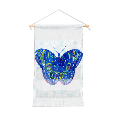 CayenaBlanca Watercolour Butterfly Wall Hanging Portrait