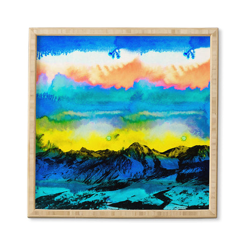 CayenaBlanca Wild West Sunrise Framed Wall Art