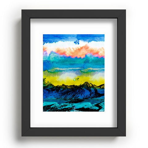 CayenaBlanca Wild West Sunrise Recessed Framing Rectangle