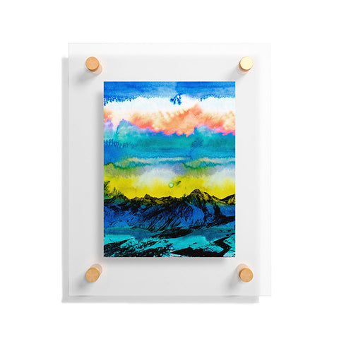 CayenaBlanca Wild West Sunrise Floating Acrylic Print