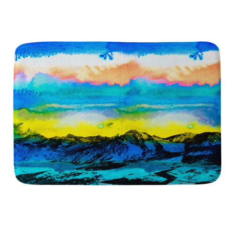 CayenaBlanca Wild West Sunrise Memory Foam Bath Mat