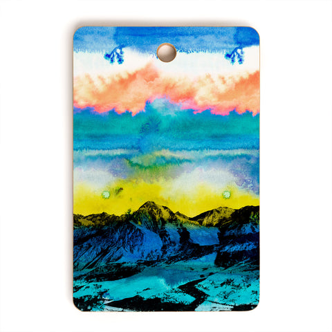 CayenaBlanca Wild West Sunrise Cutting Board Rectangle