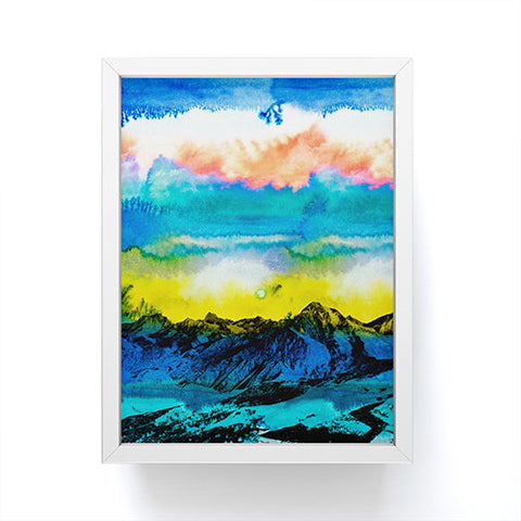 CayenaBlanca Wild West Sunrise Framed Mini Art Print