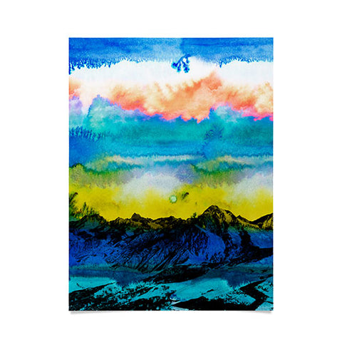 CayenaBlanca Wild West Sunrise Poster