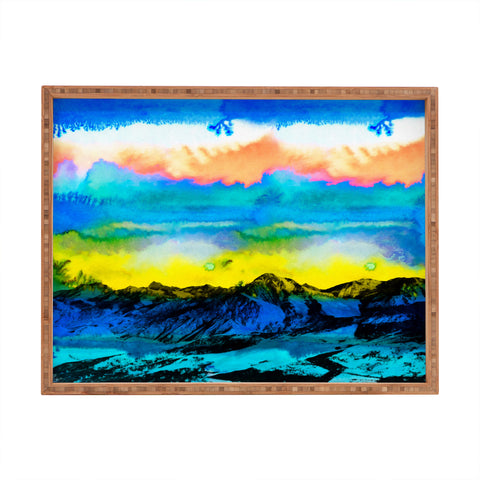 CayenaBlanca Wild West Sunrise Rectangular Tray