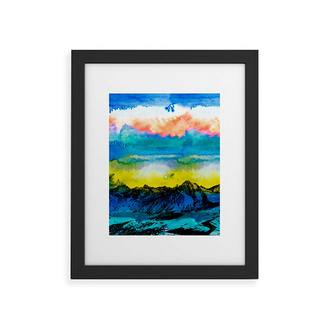 CayenaBlanca Wild West Sunrise Framed Art Print