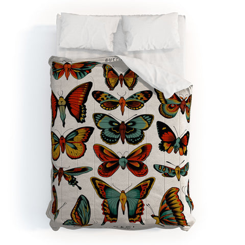 CeciTattoos BUTTerflies I Comforter