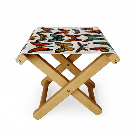 CeciTattoos BUTTerflies I Folding Stool