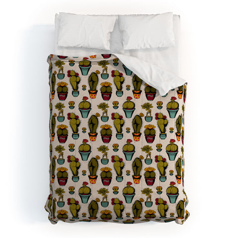 CeciTattoos Cactass Comforter
