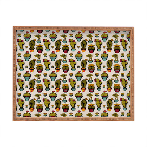 CeciTattoos Cactass Rectangular Tray