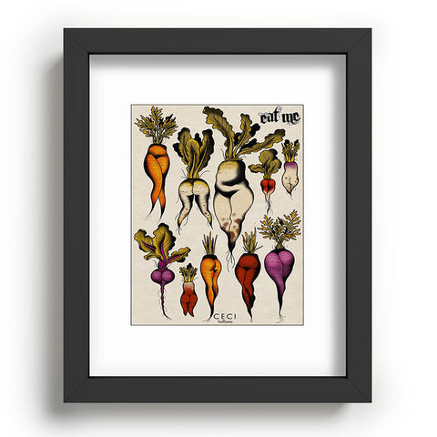 CeciTattoos Dont forget your roots Recessed Framing Rectangle