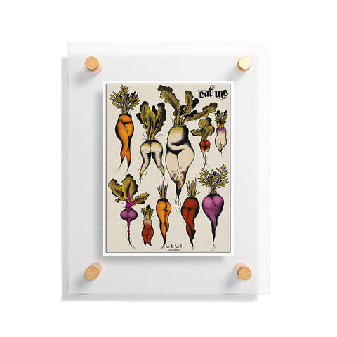 CeciTattoos Dont forget your roots Floating Acrylic Print