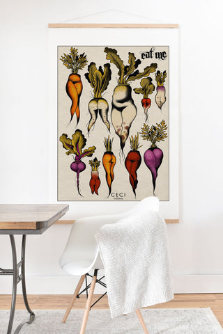 CeciTattoos Dont forget your roots Art Print And Hanger