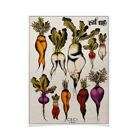 CeciTattoos Dont forget your roots Poster