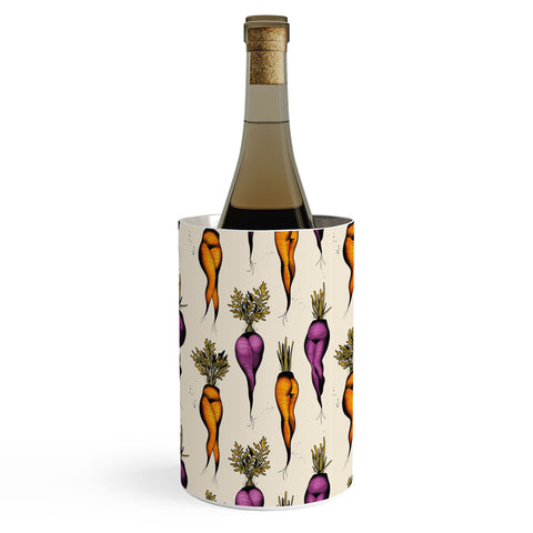 CeciTattoos Sexy carrots botanical chart Wine Chiller