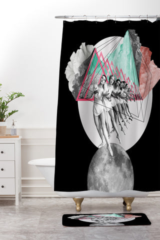 Ceren Kilic Amative Shower Curtain And Mat