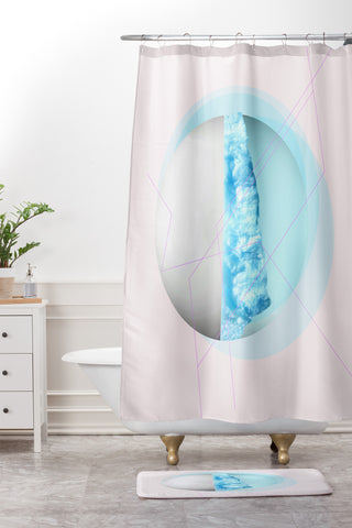 Ceren Kilic Aurorae Shower Curtain And Mat